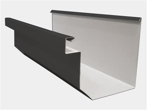 metal sales box gutter|stainless steel box gutter price.